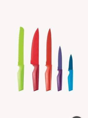 Rainbow Knife Set of 5 knives